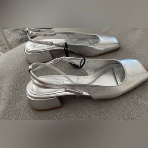 Zara Silver Shoes
